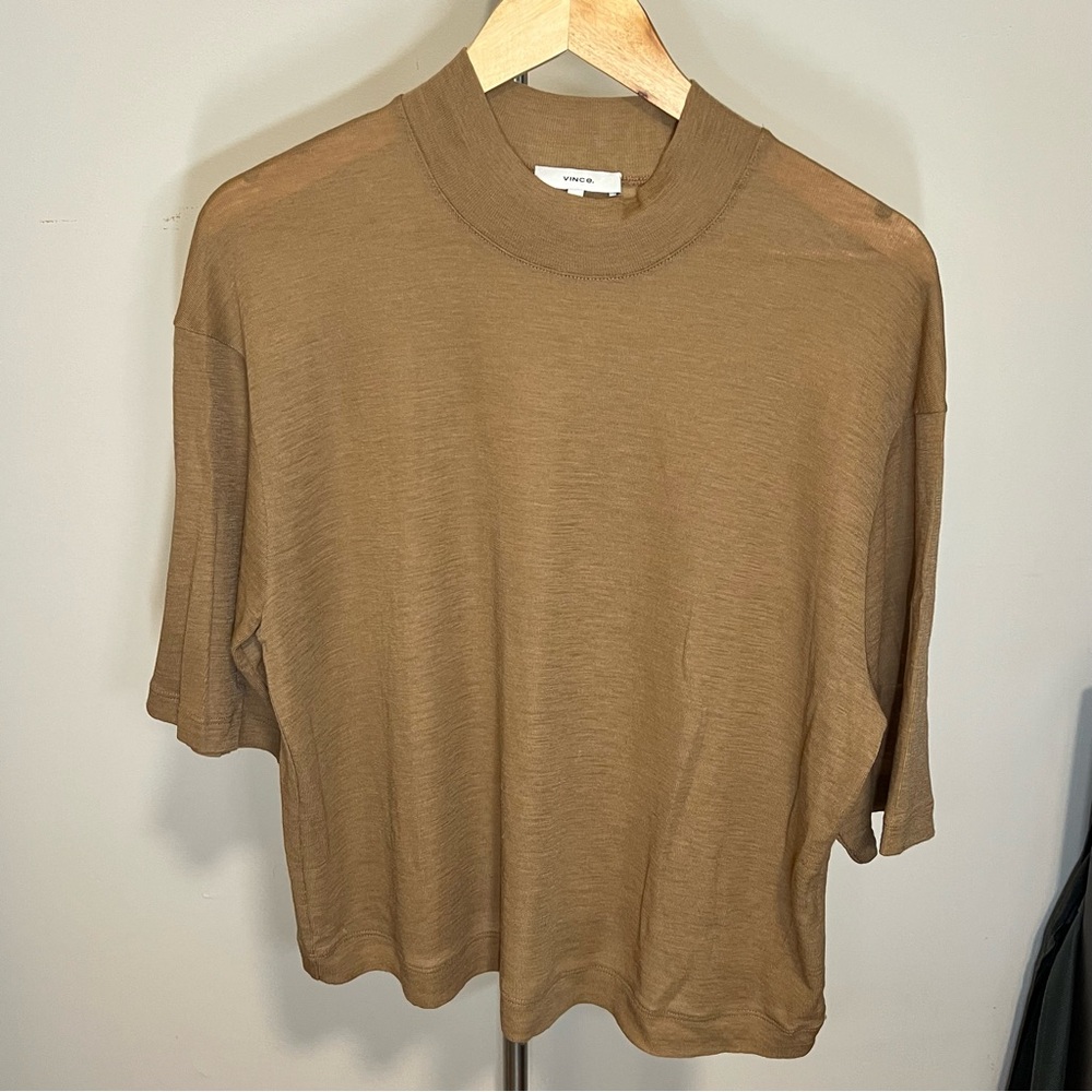 Vince Tan Short Sleeve Tee